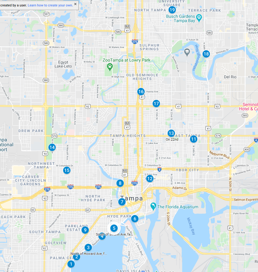 City of Tampa Activates Variable Message Boards with COVID19 Safety